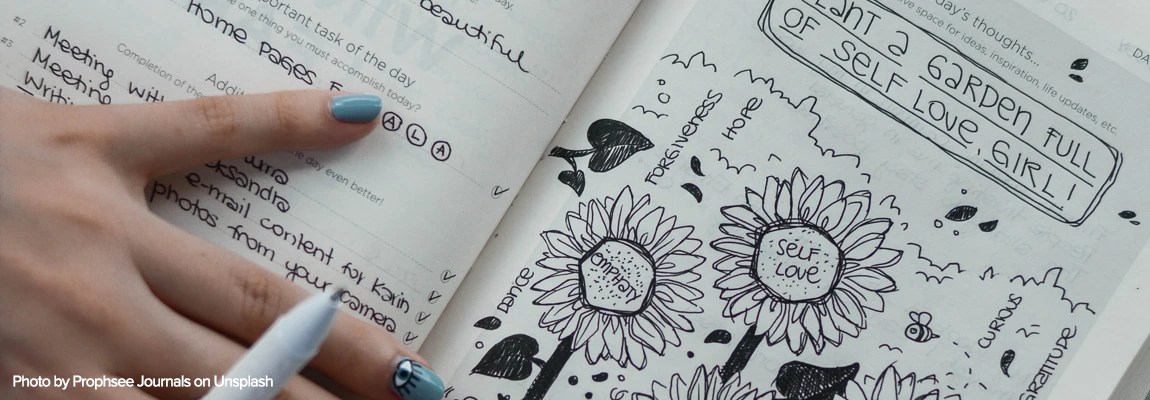 Doodling is considered a great way to introduce mindfulness and better clarity into your life