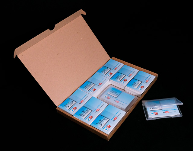 Printed Business Cards box presentation