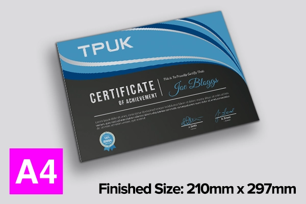 Certificates - Artwork Design Setup Templates for Adobe CC