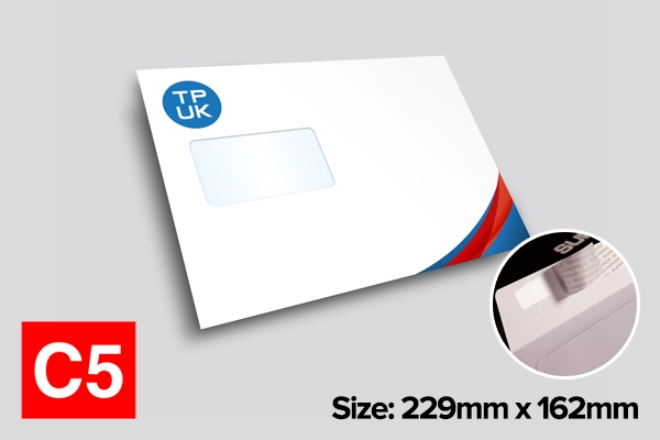 C5 WINDOW Artwork Setup Templates