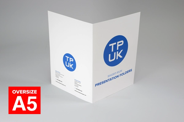 Oversize A5 Folder Artwork Setup Templates