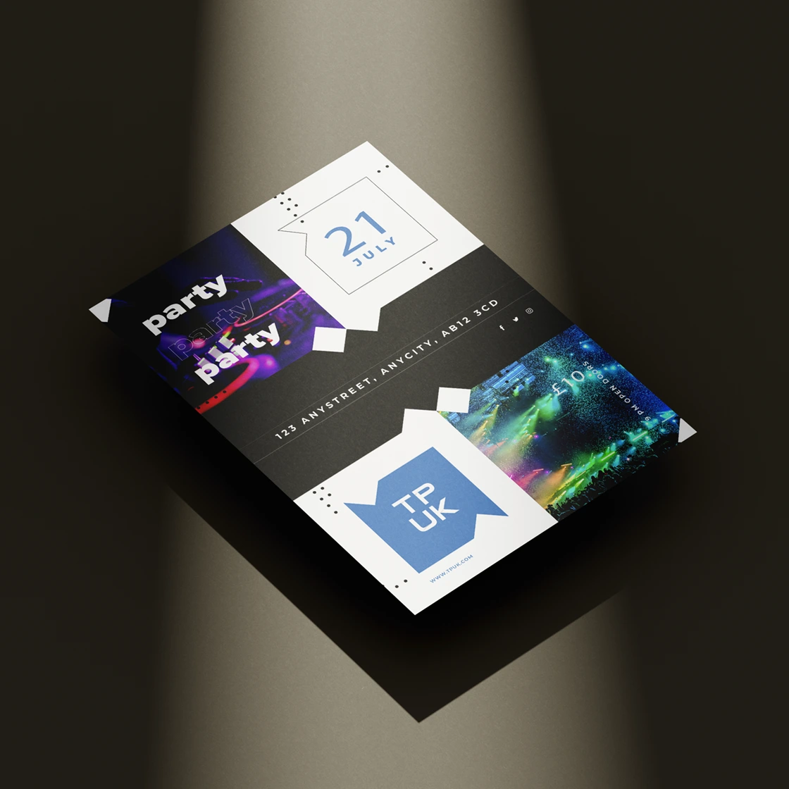Party Invitations examples printed by TradePrintingUK