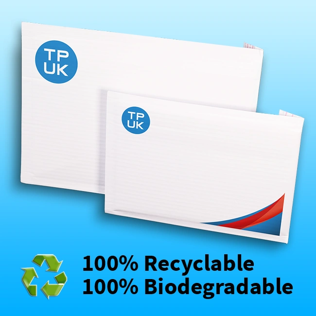 Custom Printed Full Colour Eco-Friendly Padded Packaging Envelopes