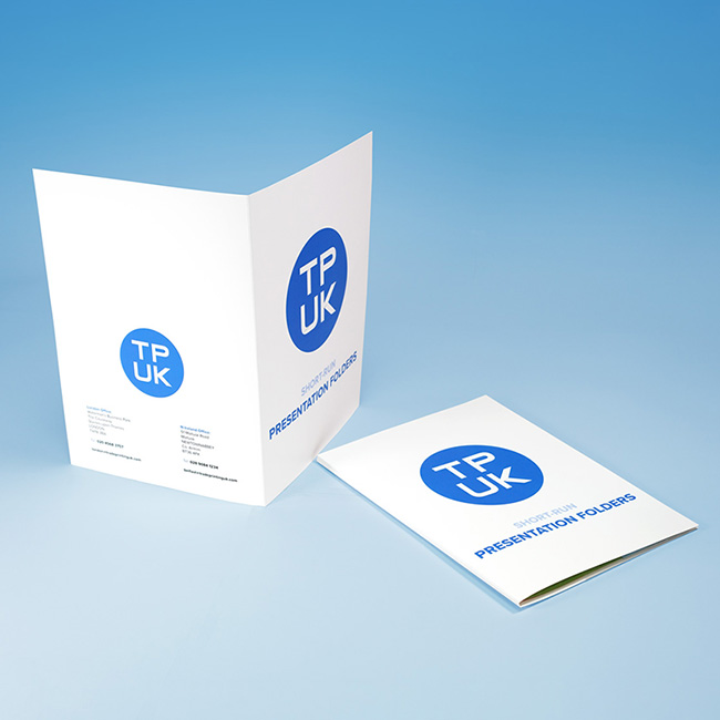 Short Run FOLDER Printing from £19 | A4 or A5 Printed Folders