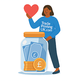Start saving on Charity printing at TradePrintingUK