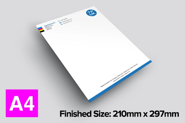 Letterheads Artwork Setup Templates
